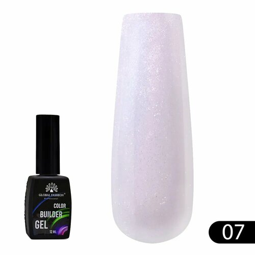 Цветной гель для ногтей Color Builder Gel 12 мл, 07