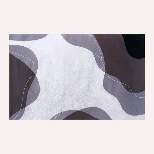 Фотофон винил Серые разводы 120х80 см 677₽