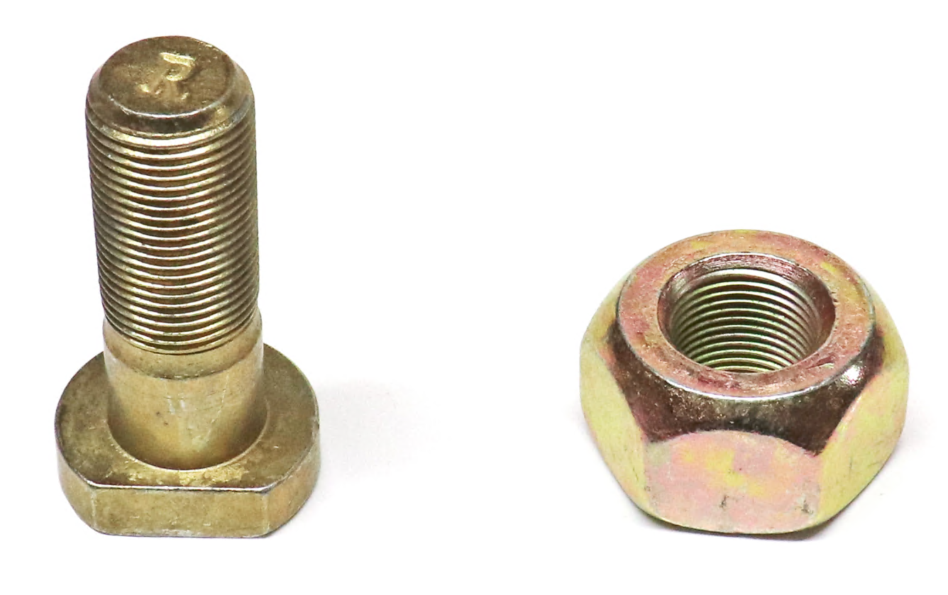 фото Шпилька и переднего правого колеса с гайкой BAW 1065 (YF30BQ42-03052 R)