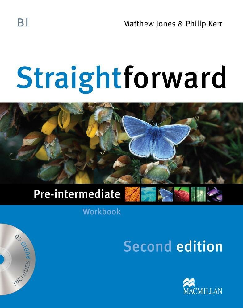 Straightforward 2nd Edition Pre-Intermediate Workbook without Key with Audio CD Pack