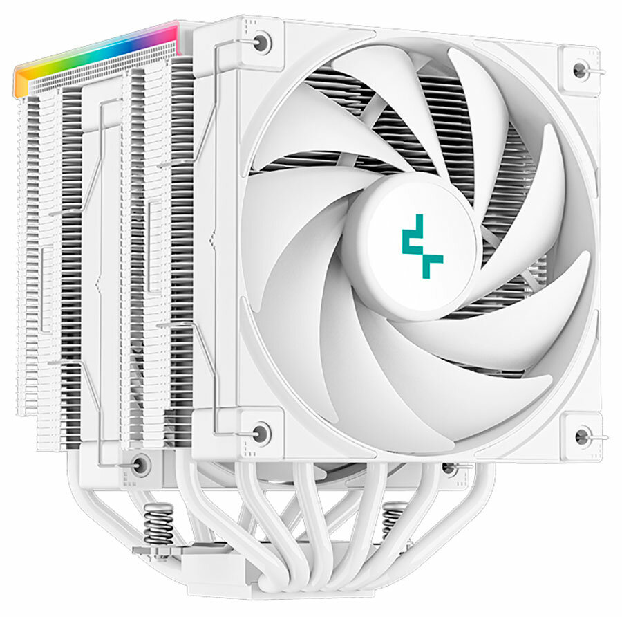 Кулер для процессора DEEPCOOL AK620 DIGITAL WH