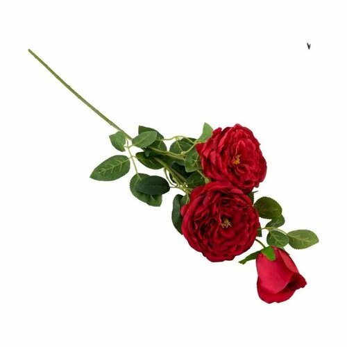 Цветок искусственный Пионовидная роза Искусственное декоративное растение Сухоцвет Прованс Сканди Сувенир 949₽