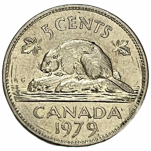 канада 25 центов 1990 г лот 2 Канада 5 центов 1979 г. (Лот №2)