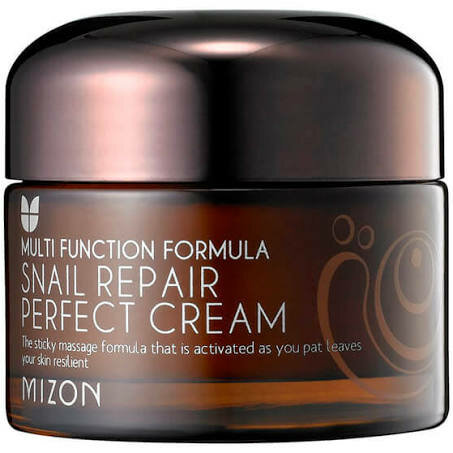 Mizon Крем питательный улиточный – Snail repair perfect cream, 50мл