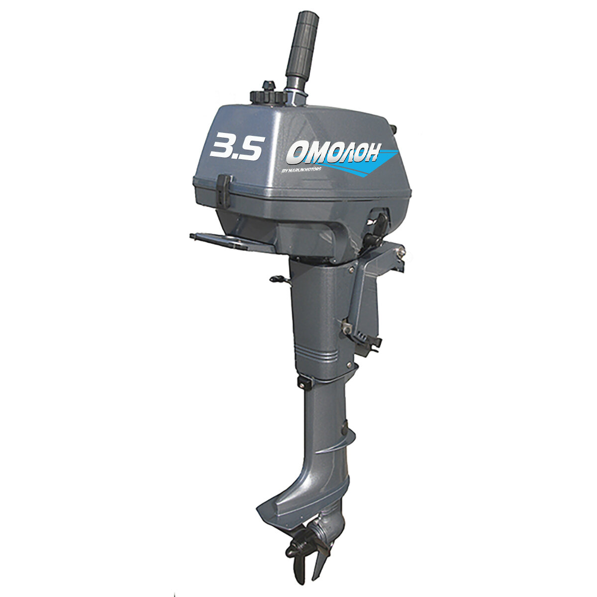 Лодочный мотор омолон MP 3.5 AMHS (2 такта; 3,5 л. с.)