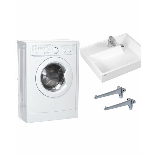 Стиральная машина Indesit EWUC 4105 и раковина Юпитер 50 3270000₽