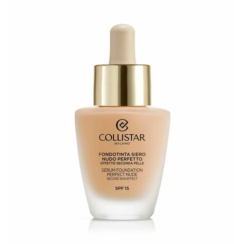 Collistar - Serum Foundation Perfect Nude SPF15 N3 Nude Тональный крем (т) 30 мл