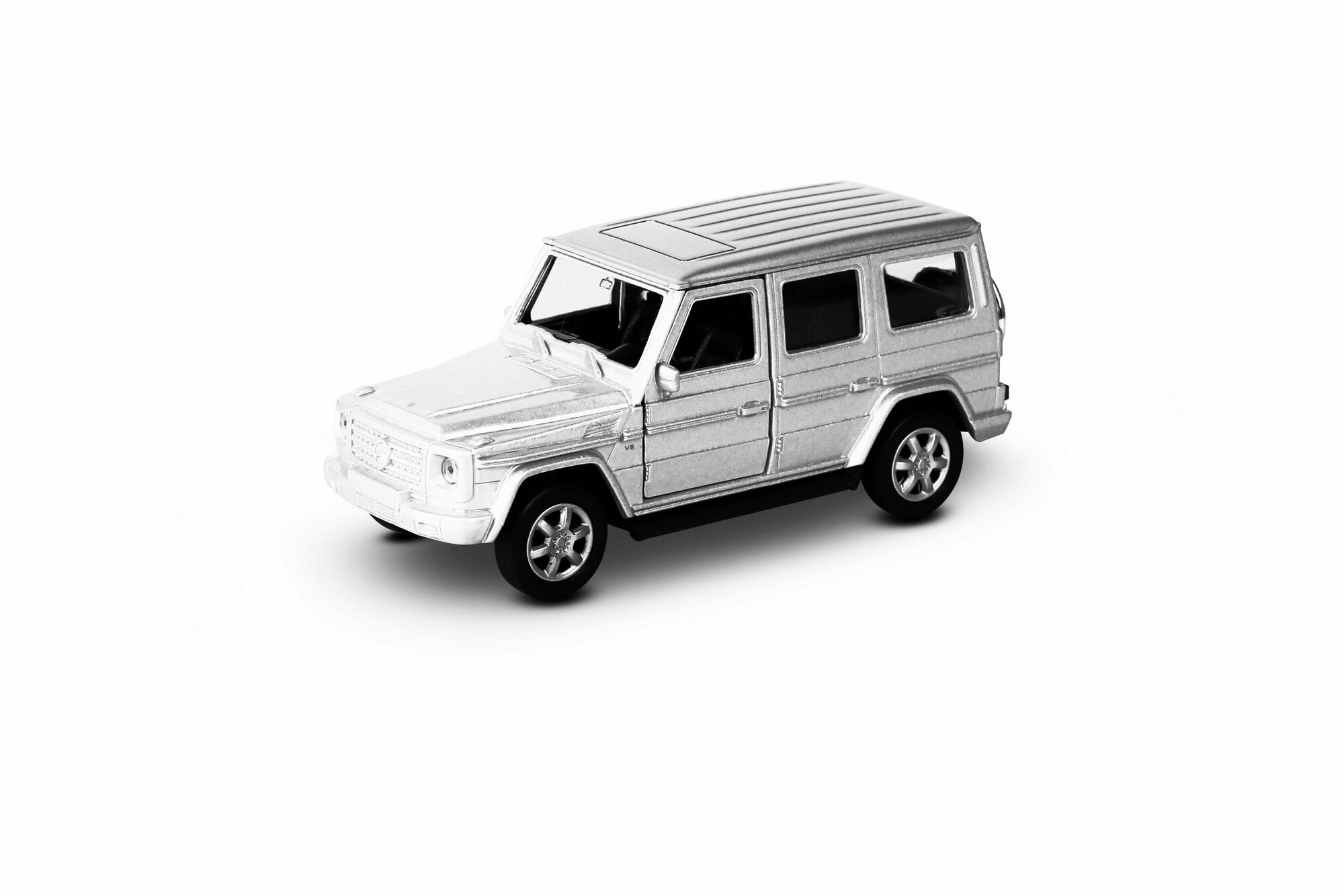 Машинка WELLY MERCEDES-BENZ G-CLASS Белый / модель машины 1:38 с пружинным механизмом