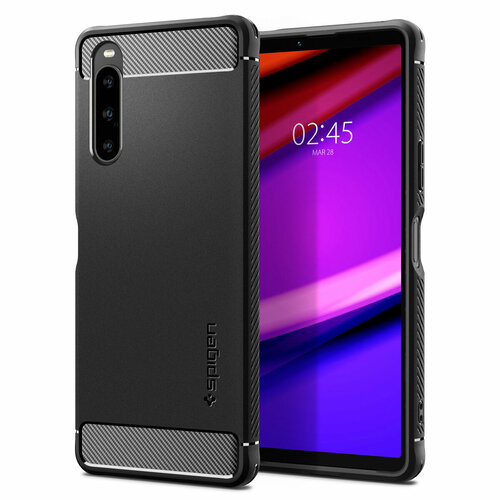 Чехол SPIGEN для Sony Xperia 10 V - Rugged Armor - Черный - ACS06202