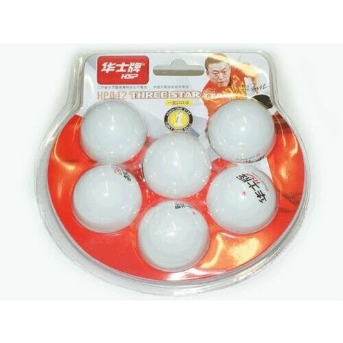 Шарики для настольного тенниса 1 HSP Размер 40 мм Количество штук в упаковке - 6 НР042 445₽