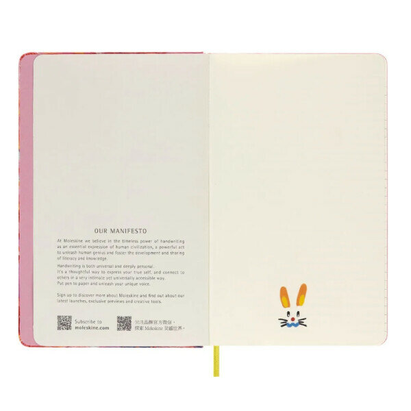 Блокнот Moleskine Limited Edition Year of the Rabbit Large (lecnyrabbitqp060a) - фото №18