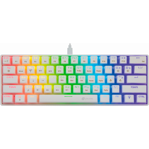 Клавиатура Oklick K763W White 315000₽