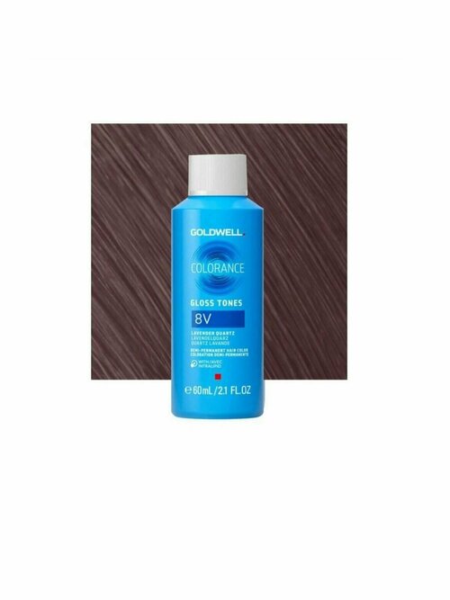 Goldwell Colorance Gloss Tones 8-V - Тонирующая жидкая краска для волос без аммиака 60 мл