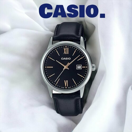 Наручные часы CASIO, серебряный часы casio mtp v002d 1b3