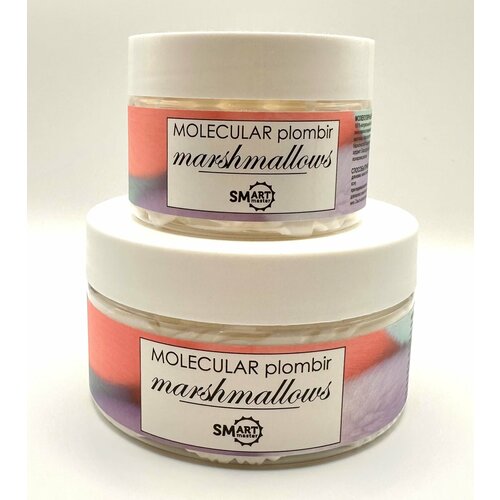 Молекулярный пломбир маршмелоу-Мусс Масло для кожи и волос 100мл Smart 1650₽