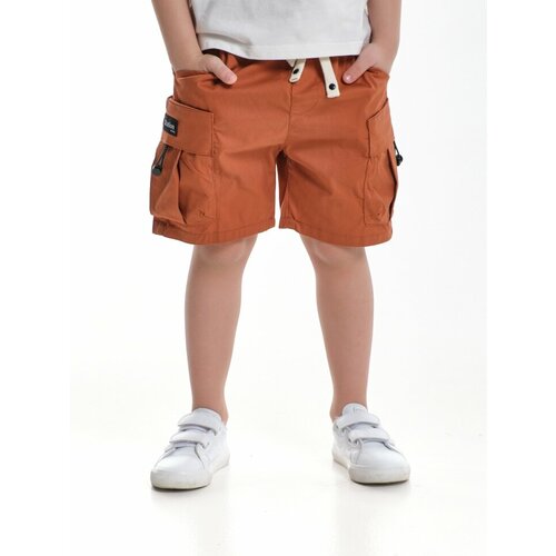 Шорты Mini Maxi, размер 104, оранжевый футболка ata хлопок размер 104 оранжевый