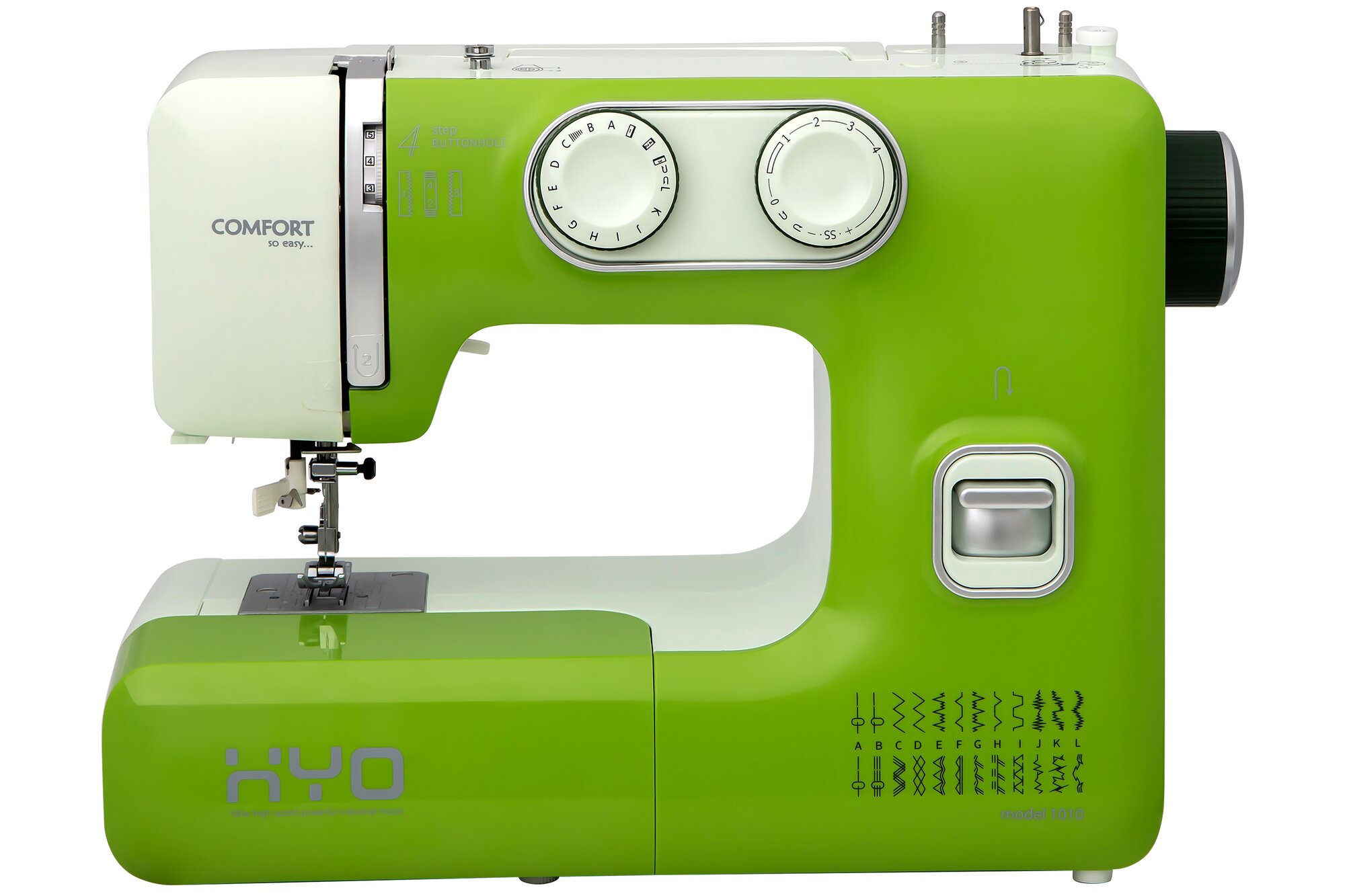 Швейная машина Comfort 1010, ротационный челнок, 100 операций