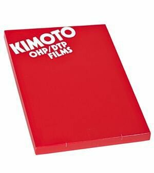 KIMOTO А4 Плёнка для печати негатива на лазерном принтере (50 листов),