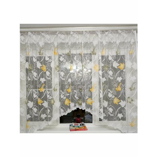 Тюль короткое, арка