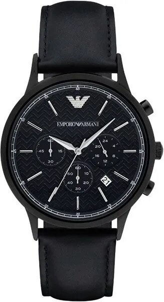 Наручные часы EMPORIO ARMANI Renato AR2481 черный, коричневый