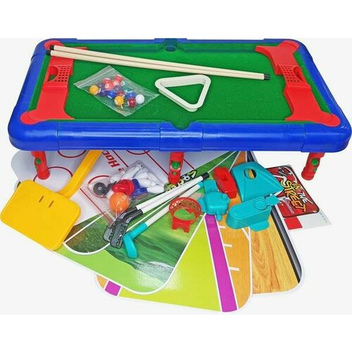 Игровой набор нордпласт 6 игр в 1 коробке 1865₽