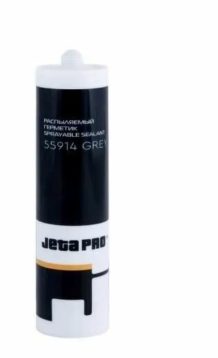 Гибридный распыляемый герметик JETA PRO 55914 (290 мл), цвет - серый.