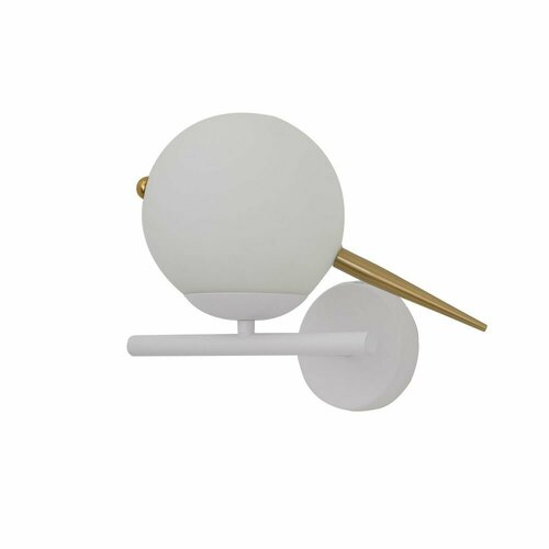 Бра в белом цвете с белым для лампы Е27 от GETOGAZOV FAMILY