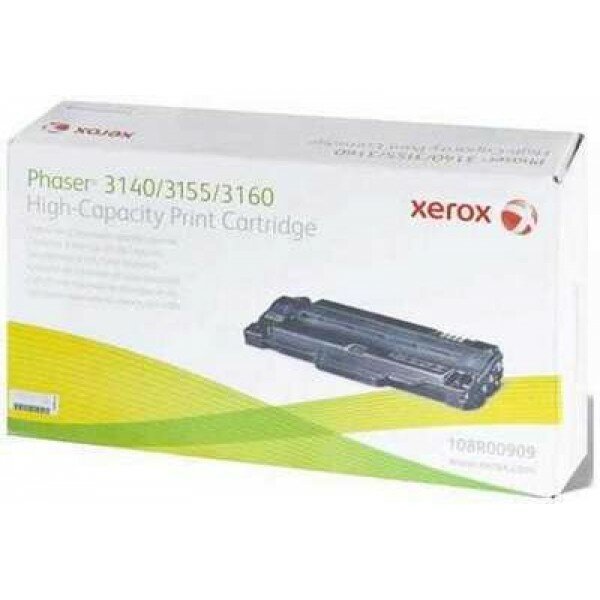 108R00909 Xerox тонер-картридж черный для Phaser 3140/ 3155/ 3160B/ 3160 N (2500стр.)