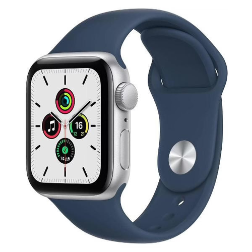 Часы Apple Watch SE 2023 44mm Silver Case with Sport Band ML 2982700₽