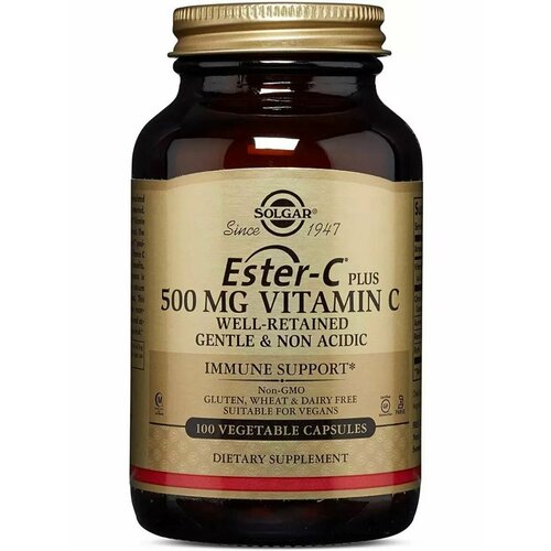 Эстер-с плюс витамин Ц (Ester-C Plus Vitamin C) 500мг 100 капсул