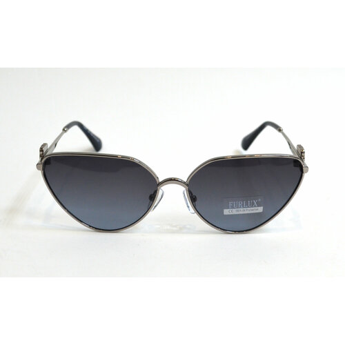 Солнцезащитные очки Furlux FURLUX 501, серебряный, серый