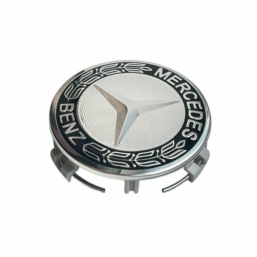 Колпачок заглушка на диски Mercedes Мерседес 75 мм - 1 шт 413₽