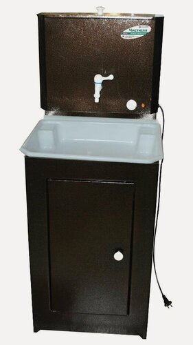 Изображение товара Чистюля умывальник (бак полимерное покр. с ЭВН+мойка пластм.) медь