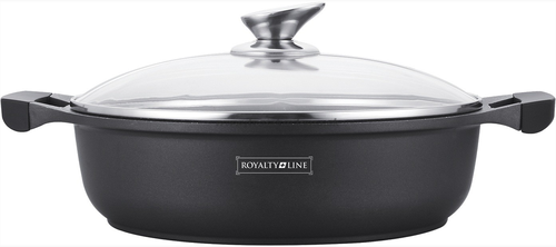 Сотейник С крышкой ROYALTY LINE RL-BR28M 28СМ