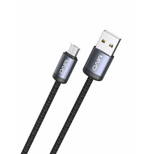 Кабель MicroUSB быстрая зарядка шнур для зарядки телефона 220₽