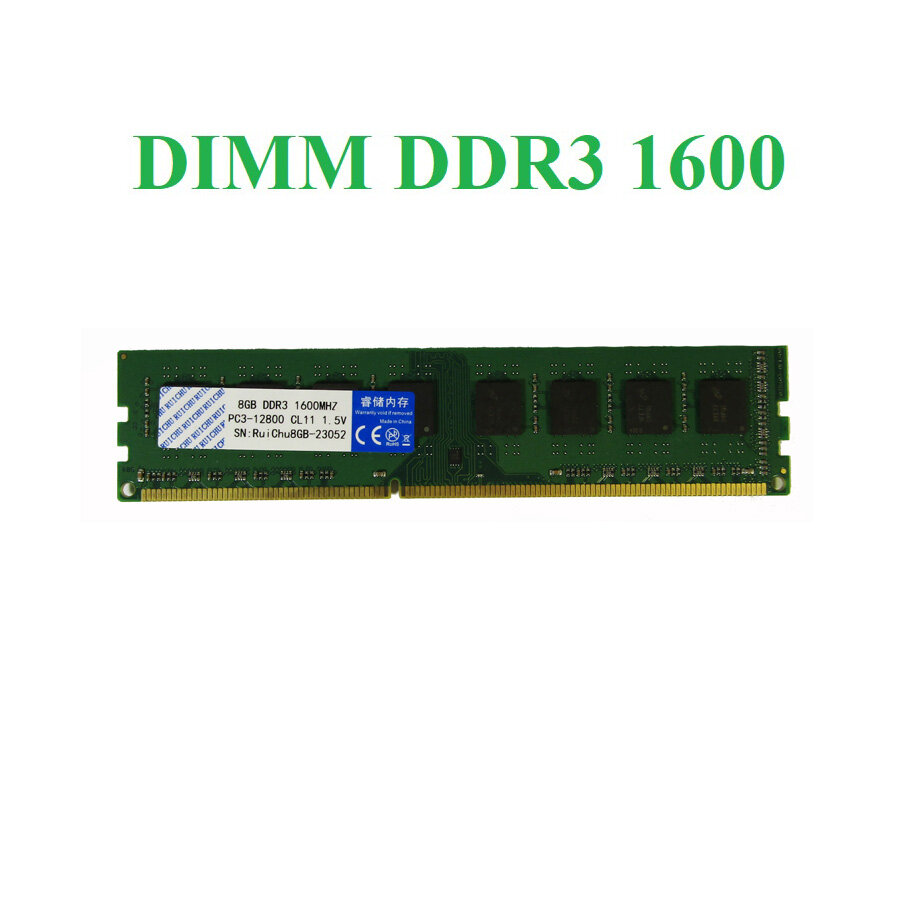 Память оперативная AMD DIMM DDR3 8Gb PC12800 1600MHz