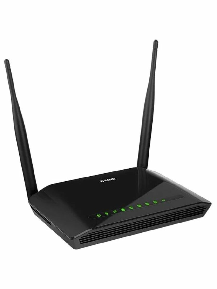 Wi-Fi роутер D-link DIR-620S/RU, черный