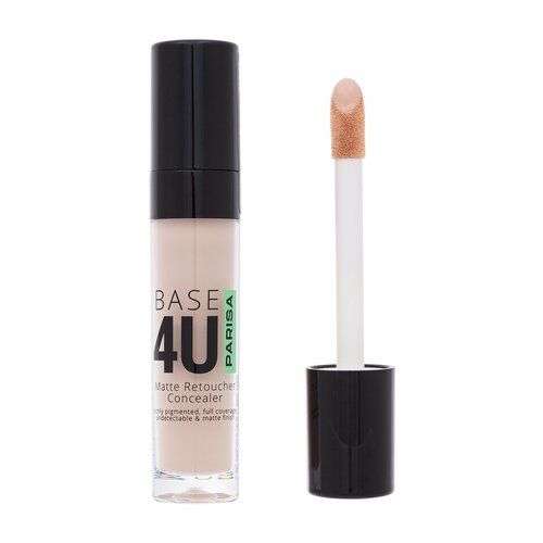 PARISA COSMETICS Консилер матовый жидкий Base 4U, 8 мл, 03 Pink Biege