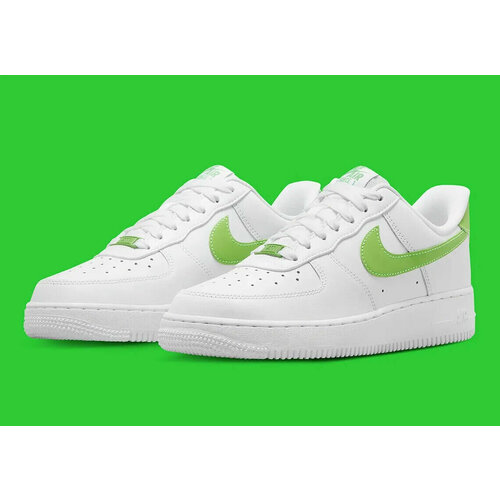 Кроссовки NIKE Air Force 1 '07 Low, размер 8 US, белый