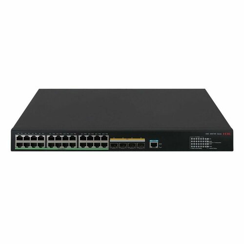 H3C Коммутатор S5570S-28S-EI L3 Switch 24*10/100/1000BASE-T +4*SFP+ Ports w/o PSU S5570S-28S-EI h3c ls 6520x 54qc ei мейнфрейм l3 ethernet