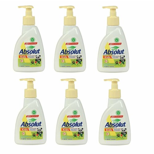 Absolut Мыло жидкое детское Kids Череда 250 г 6 штук 1253₽