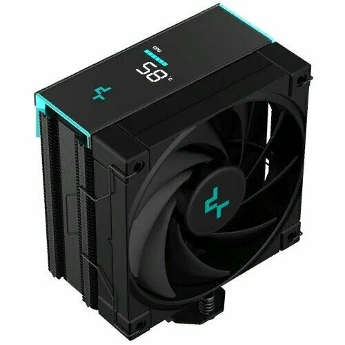 Кулер DeepCool AK400 DIGITAL (220W,120mm,500-1850prm, ARGB,4 тепл. трубки, S115х/1200/1700/AMx)