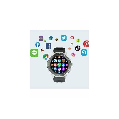 Умные мужские смарт часы G15 Pro 4G с Глонасс GPS трекером и СИМ картой видео и аудио звонки Android часы камера Smart watch с sim-картой 600000₽