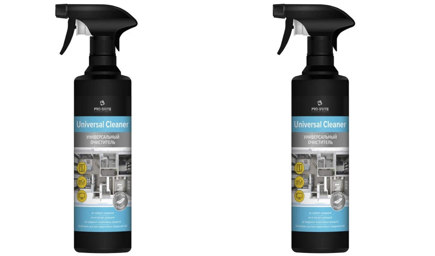 Чистящее средство Pro-Brite Universal Cleaner Универсальное 05 л 2 шт.