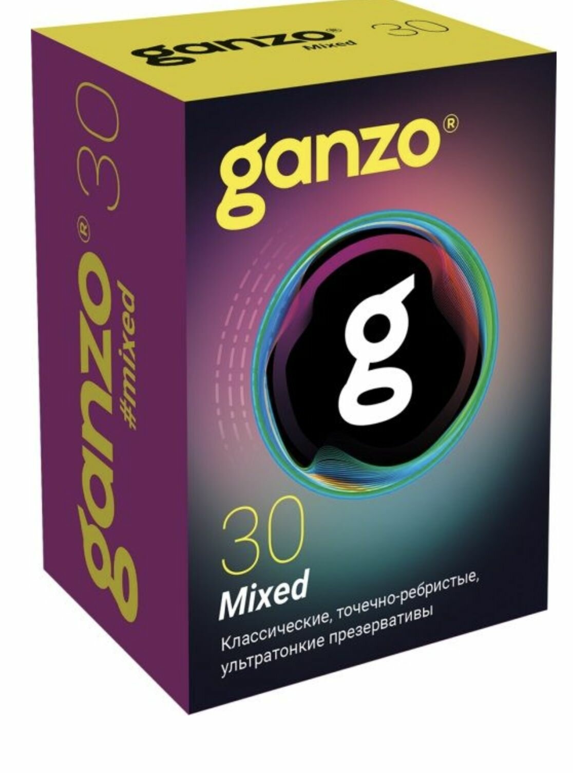 Ganzo Микс-набор из 30 презервативов Ganzo Mixed