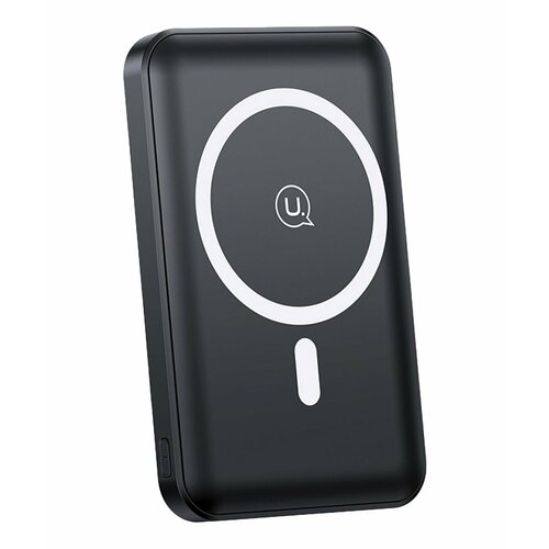 Внешний аккумулятор USAMS MagSafe Magnetic Power Bank 15w 10000mAh черный 3240₽