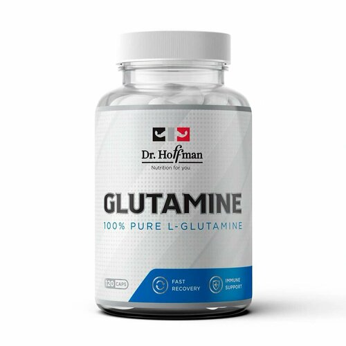 Dr. Hoffman Glutamine 3520 mg 120 капсул dr hoffman amino get холодный чай 450 г