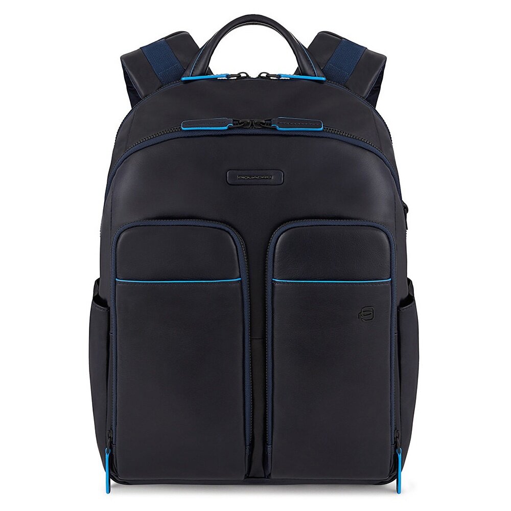 Рюкзак торба PIQUADRO Blue Square Black Square 