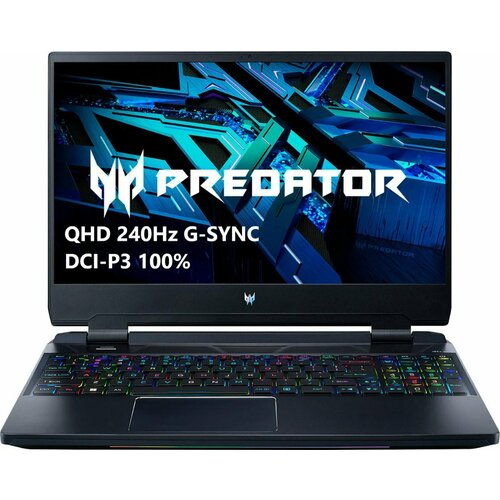 Ноутбук Acer Predator Helios 300 156 QHD 240Hz i7-12700H RTX 3070 Ti 150W 16GB DDR5 1TB SSD PH315-55-795C 19999000₽