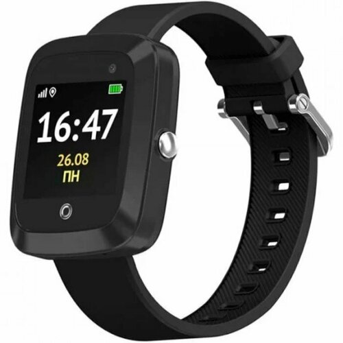 Смарт-часы Aimoto Classic 13 геозоны SOS пульсометр давление шагомер черные 468400₽